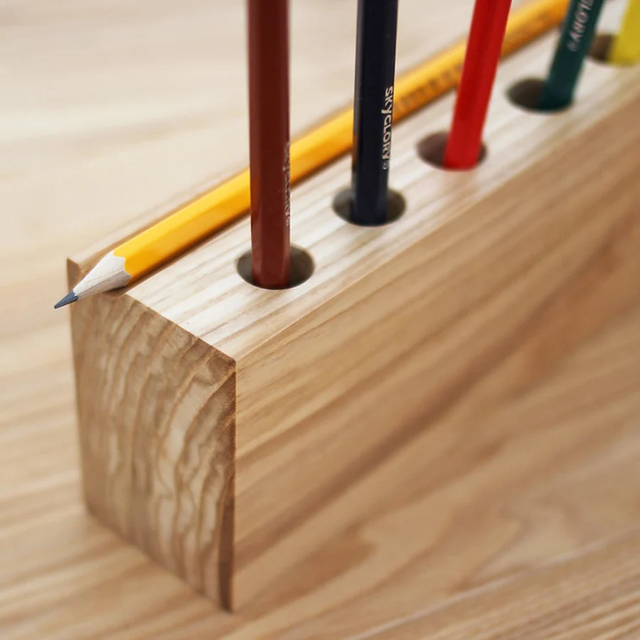 Wooden Desk Organizer